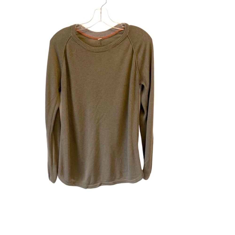 Women’s Olive Crewneck Sweater